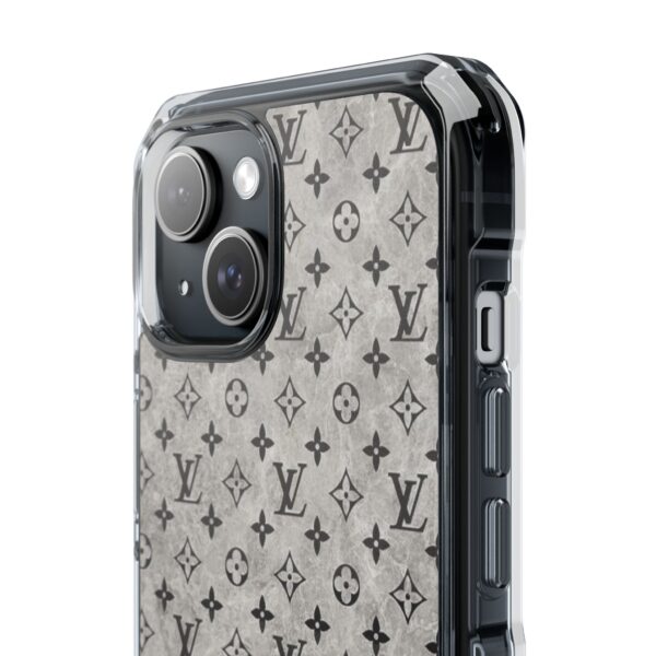 iPhone Cases LV Grey Print