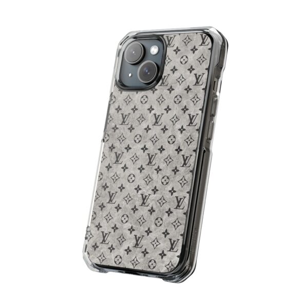 iPhone Cases LV Grey Print